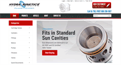 Desktop Screenshot of hydrakinetics.com